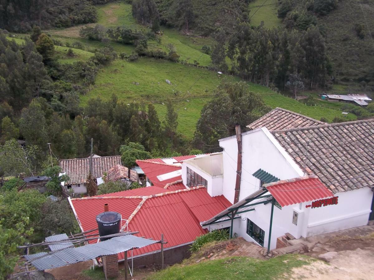 Hospedaje Bella Vista Monguí Exterior foto